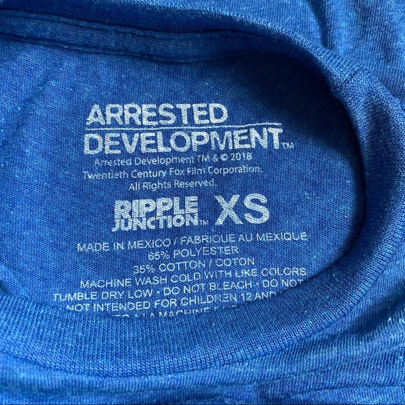 New Arrested Development Save Our Bluths TV Show Ripple Junction Tee Shirt - Picture 3 of 3